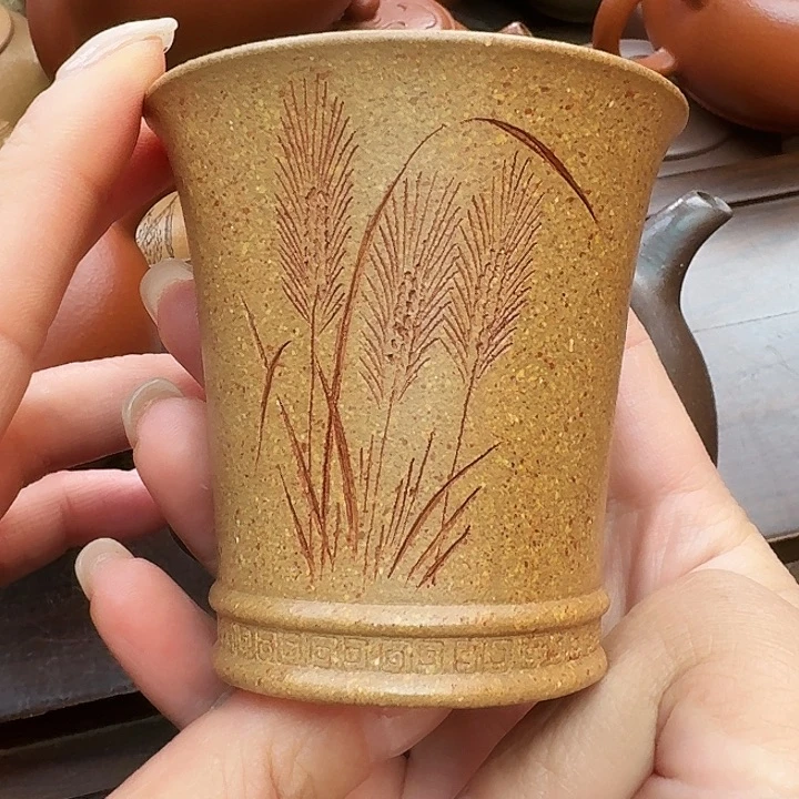 茶壶紫砂飘*夜来南风起，小麦覆陇黄