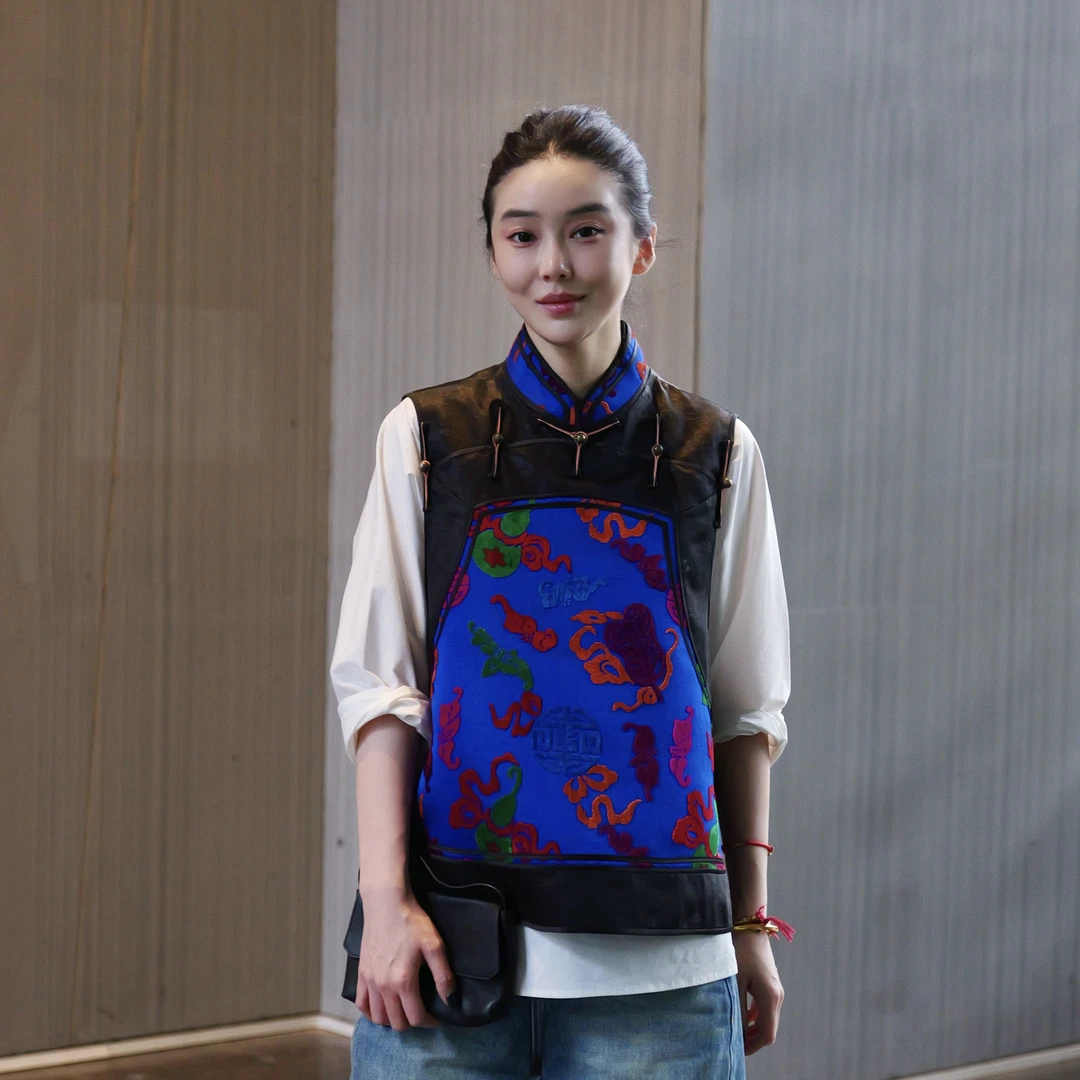 【如意】新中裳-深圳原创高定设计师款如意立领马甲马夹