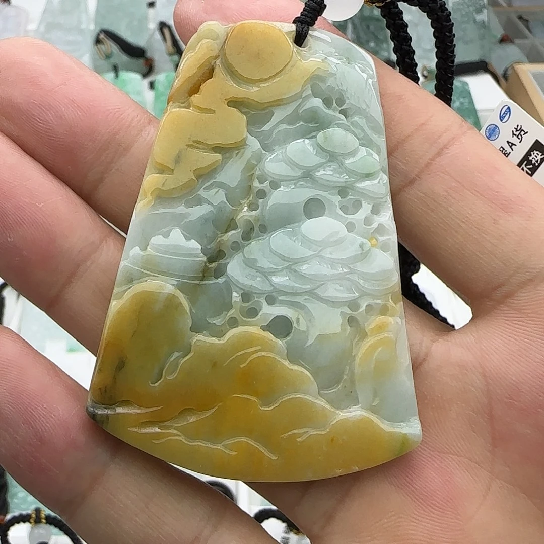 颈饰未镶嵌翡翠翡翠