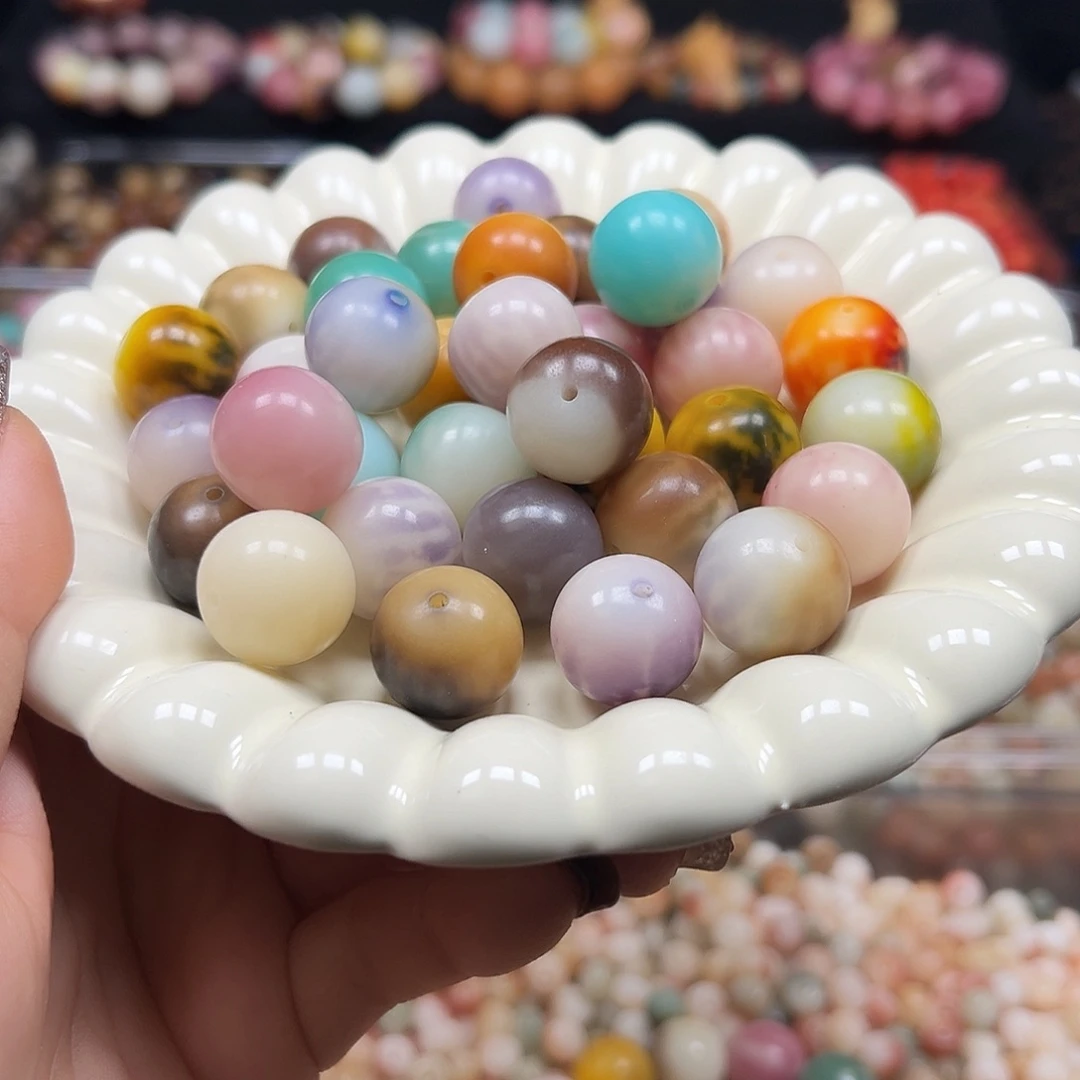 菩提根/象牙果手串卡18多宝瓜皮100颗