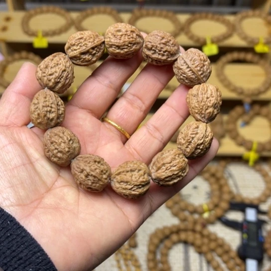 木质野生秋子手串