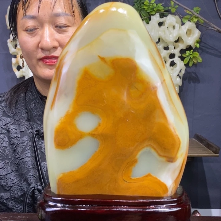 石材精品古青石摆件