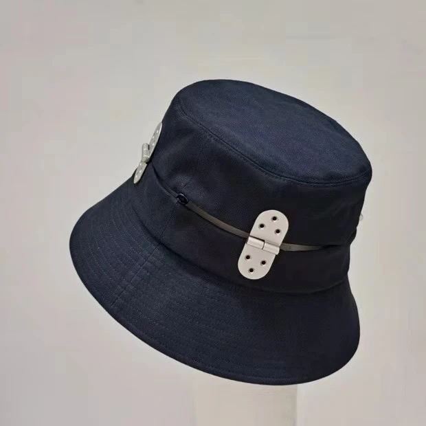 帽之都金属扣简约渔夫帽