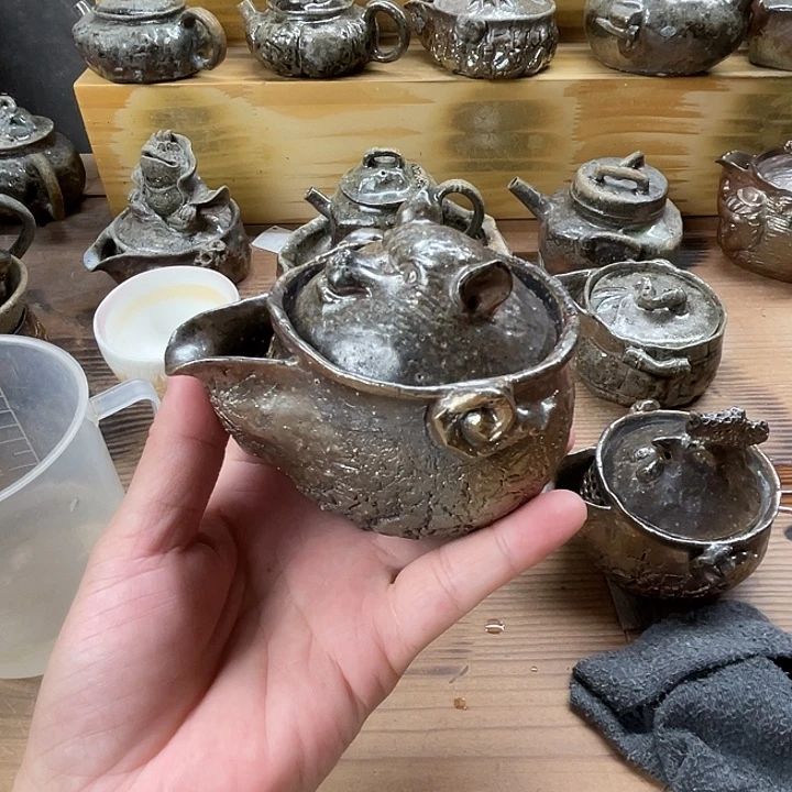 疯***子柴烧茶器福利茶壶