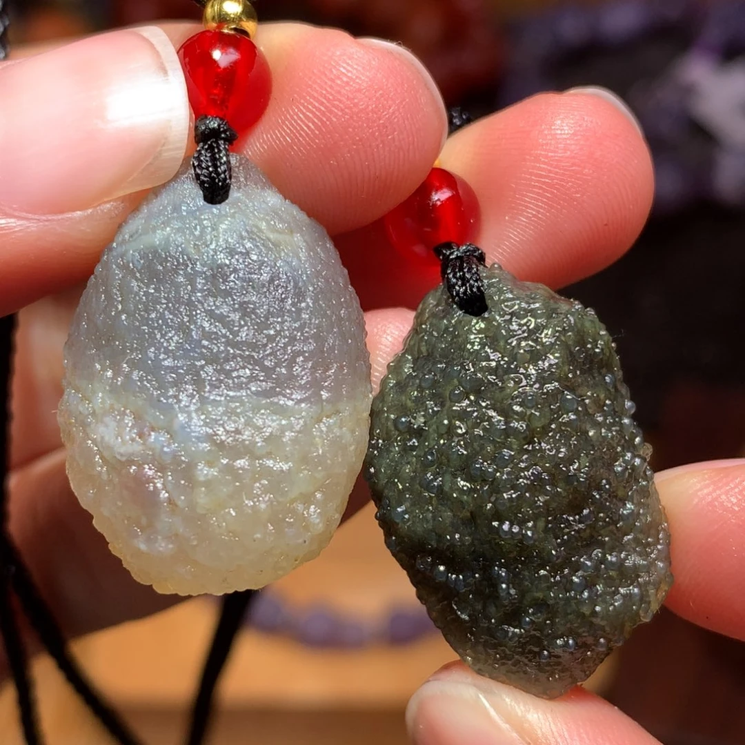 未镶嵌玛瑙/玉髓珠宝半成品