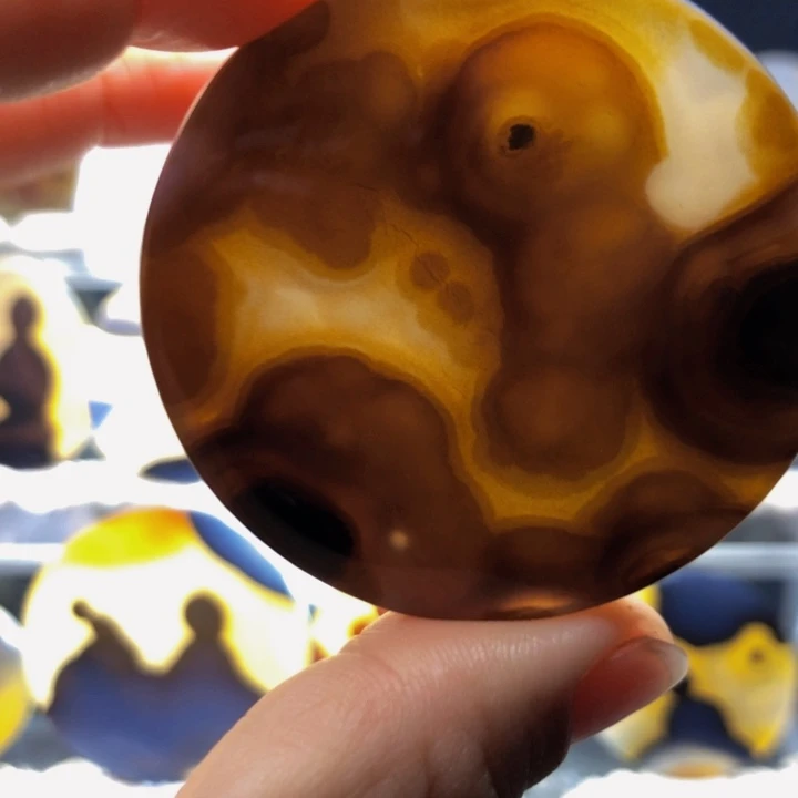 合金玛瑙/玉髓珠宝奇石16