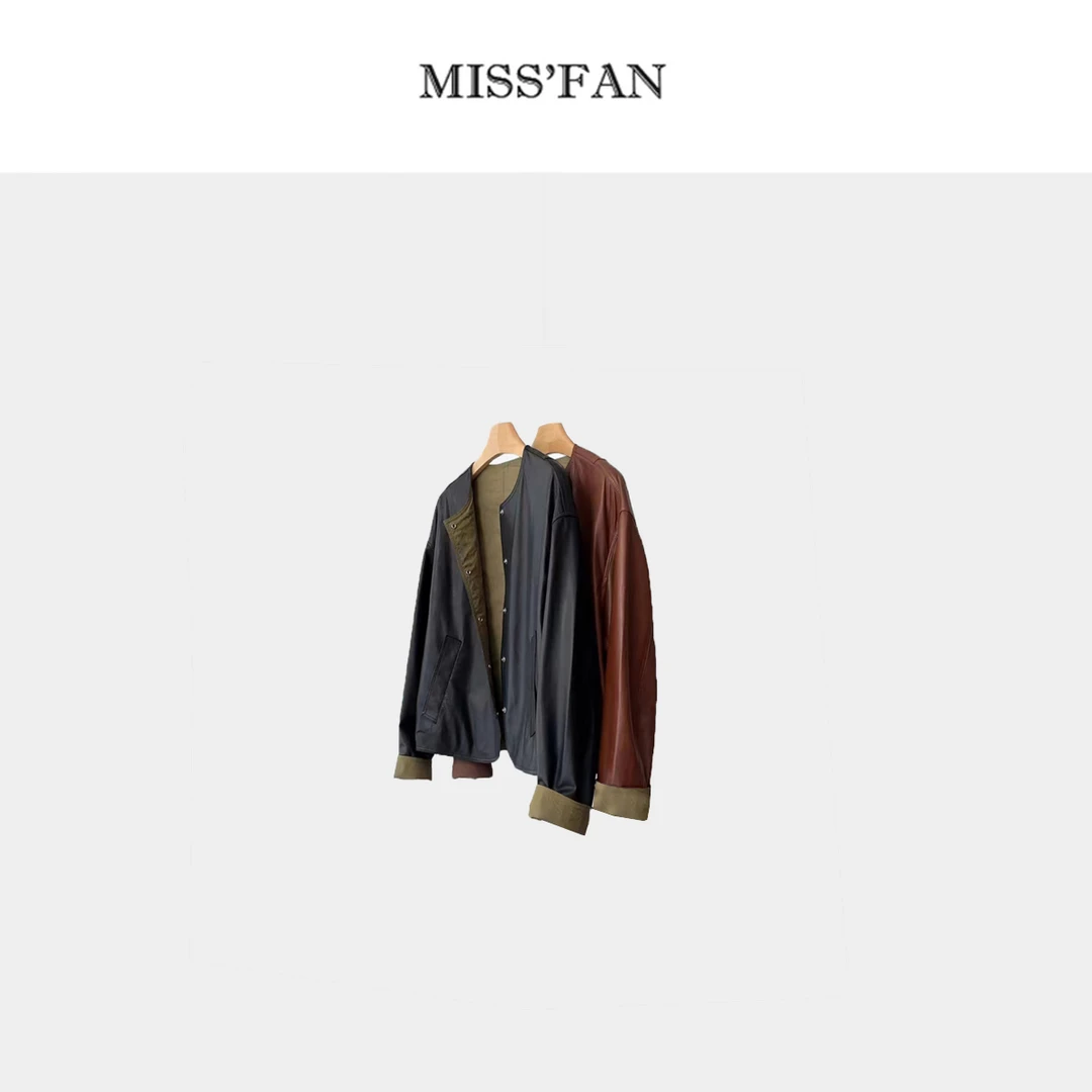 【摩登风范】绵羊皮双面皮衣刻在细节里的高级感皮衣外套