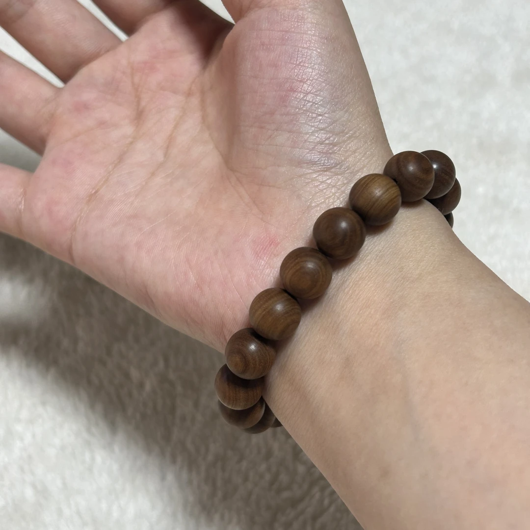 非金属木质手链 1.0老山檀香大珠中式文玩