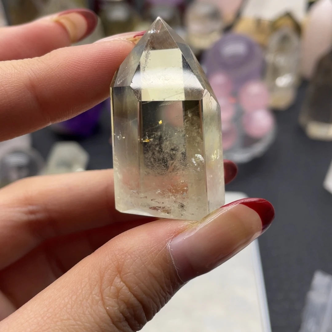 水晶22未镶嵌黄水晶柱