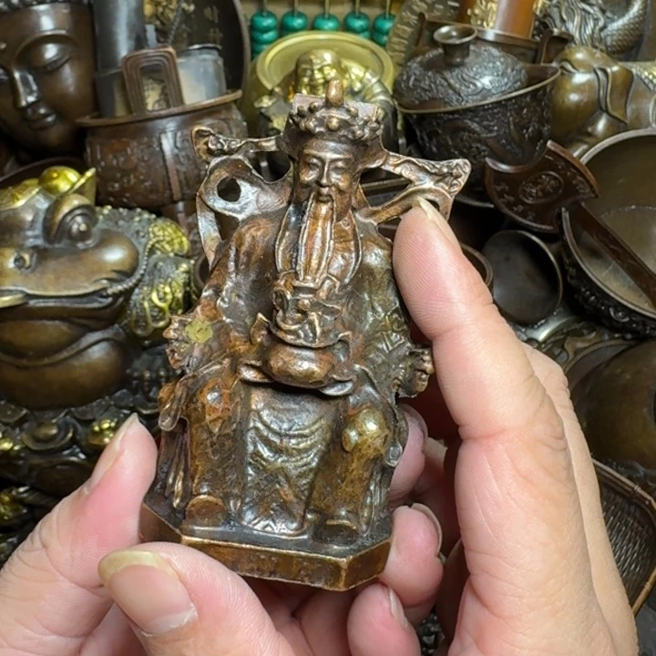 铜器摆件收收藏藏