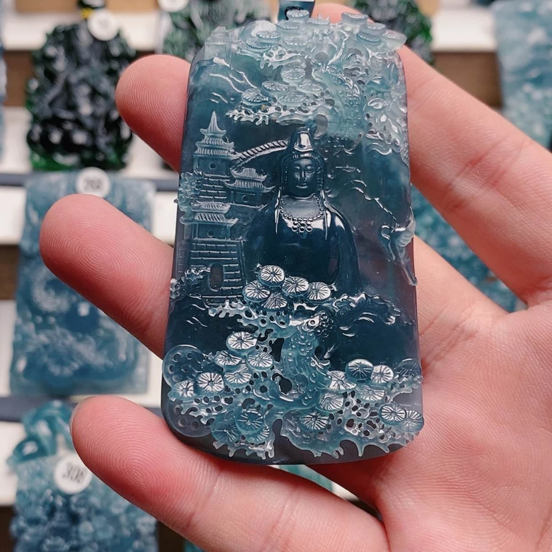 【闪购商品】颈饰未镶嵌翡翠翡翠