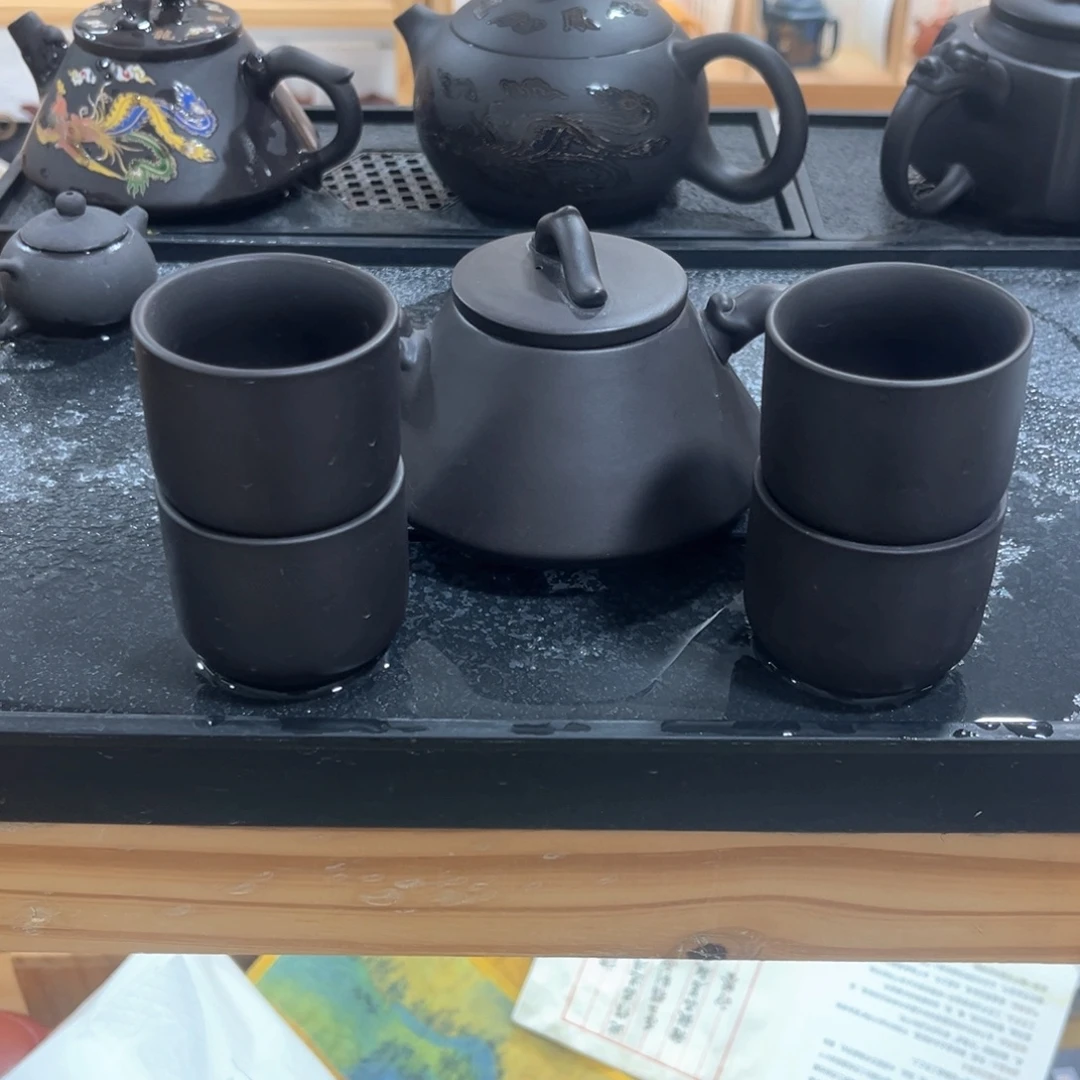 茶壶紫砂紫砂壶1壶4杯