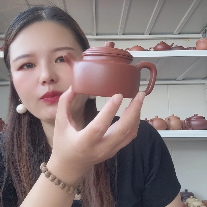 茶杯紫砂小红泥得中180cc