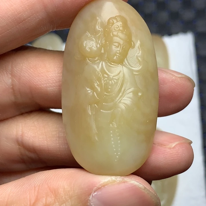 未镶嵌和田玉挂件