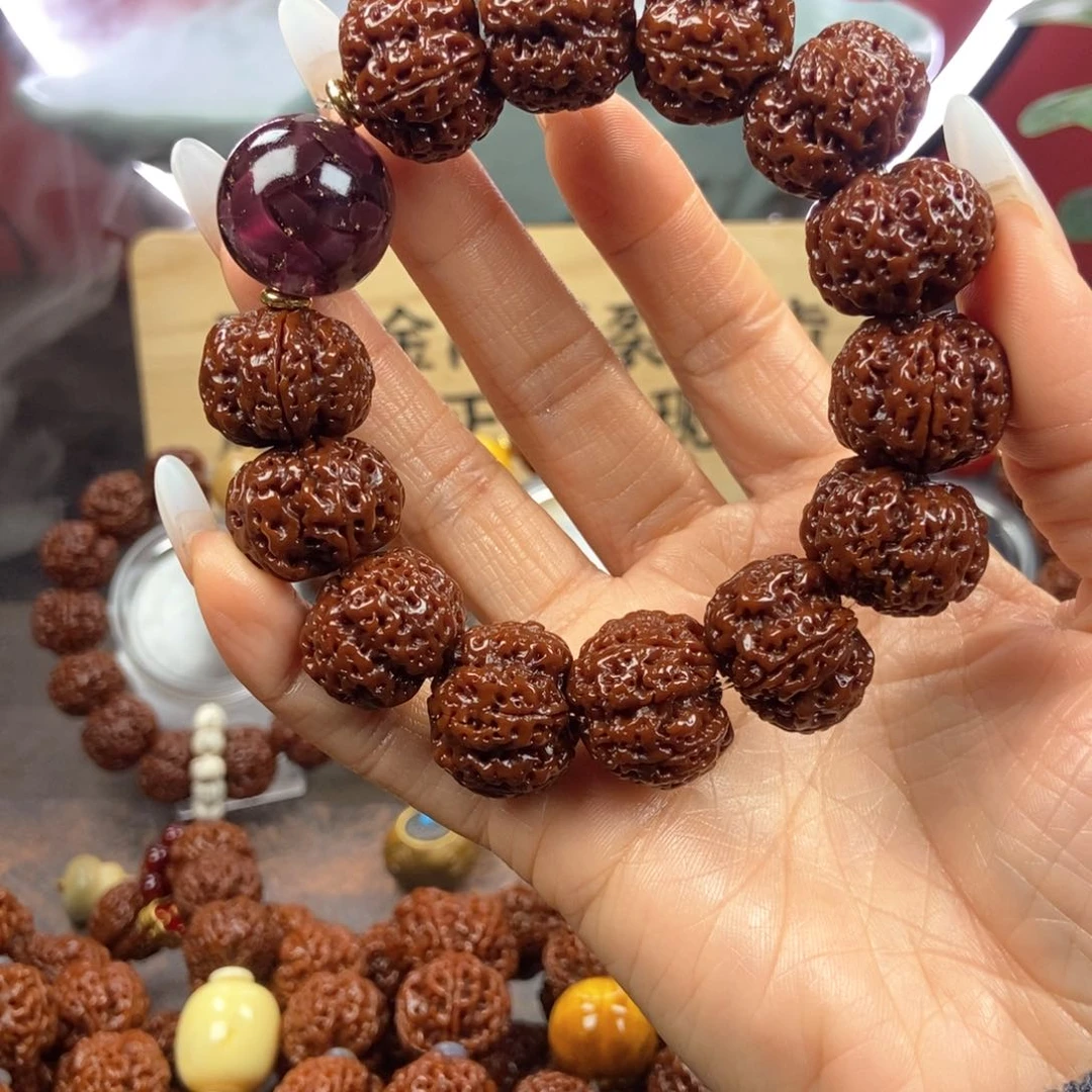 金刚菩提吊坠520紫。