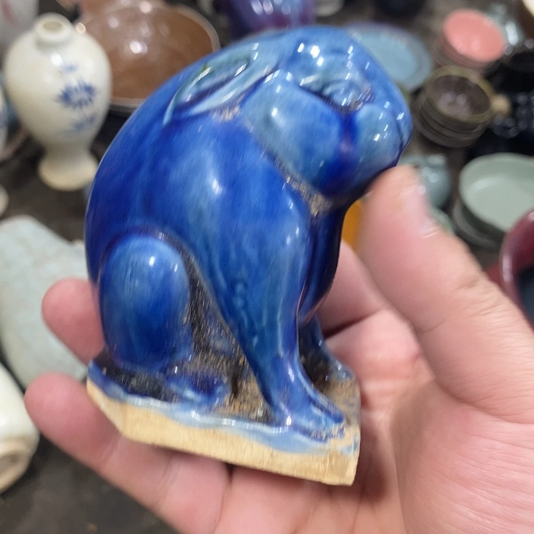 摆件三彩瓷器瓷器