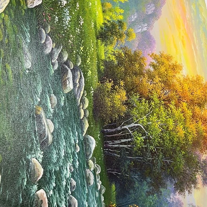 油画好喜欢之一仔仔细细