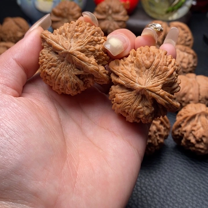 文玩核桃把件满天星43