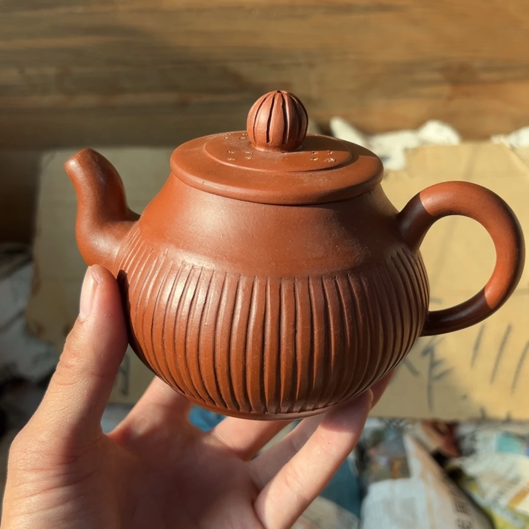 茶壶紫砂老厂紫砂壶一件！