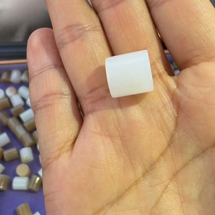 和田玉未镶嵌颈饰俄料白玉路路通TZ多样性拍一发一