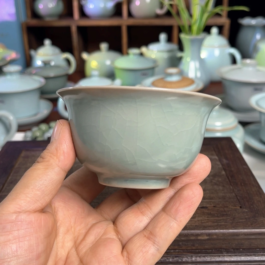 汝州原矿原釉杯杯