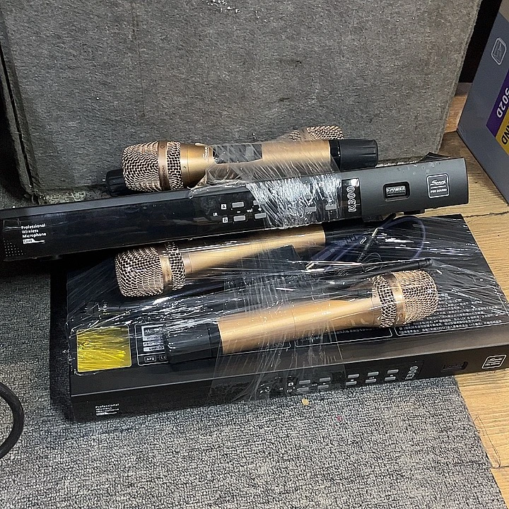 9新  不包邮声活K300无线话筒一套价