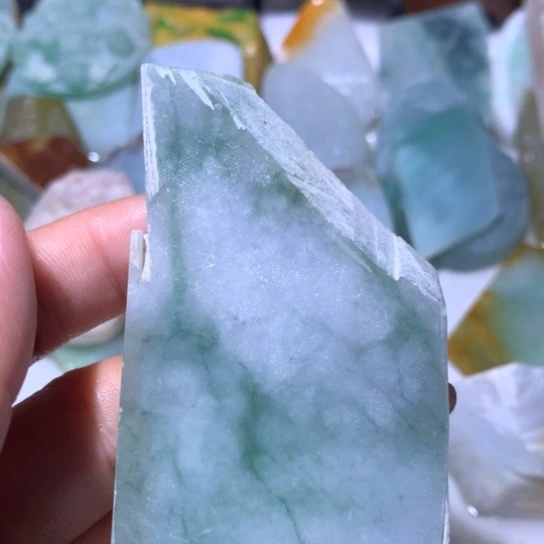散珠翡翠翡翠边角料