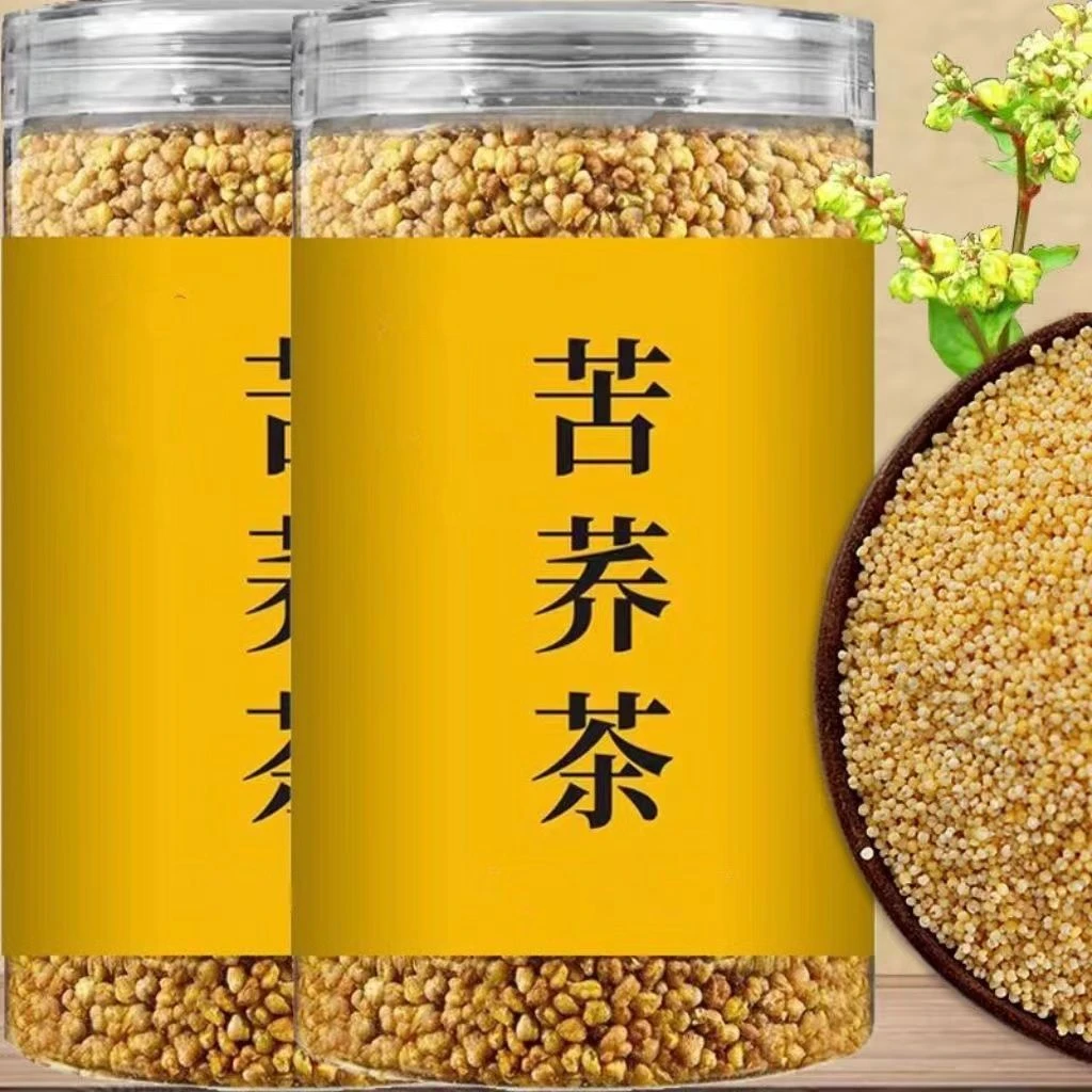 250克*4罐黄苦荞茶炒熟泡茶苦荞大颗粒正品大凉山荞麦茶饭店同款