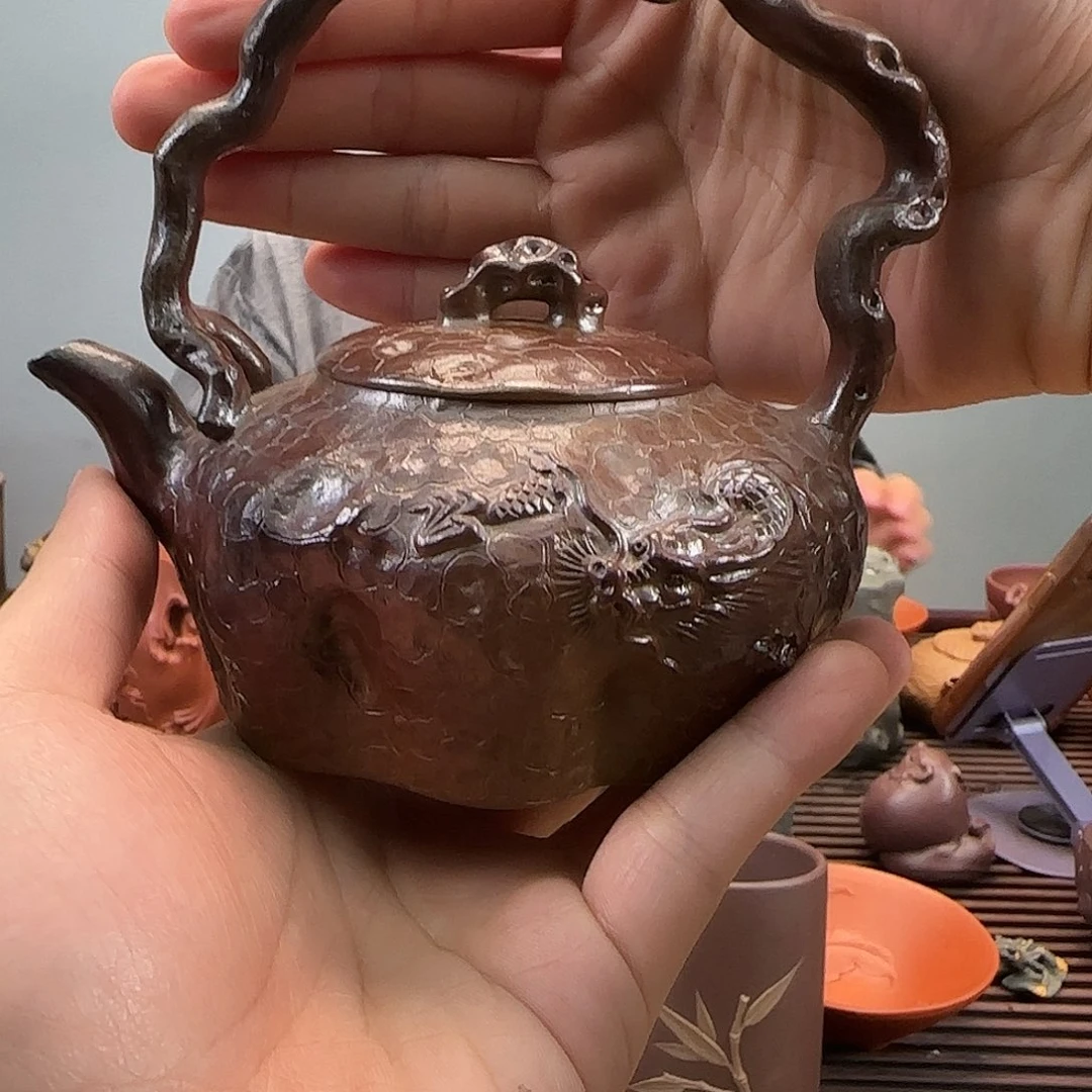 茶杯紫砂熊*隐龙提梁