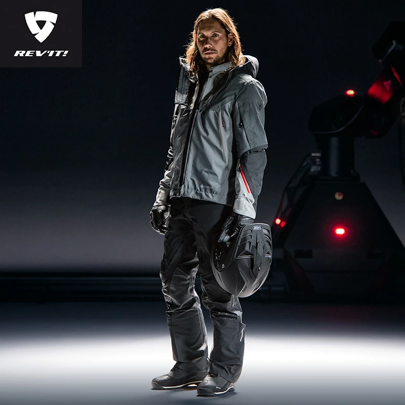 Revit岩层GTX摩托车拉力服骑行服透气防风防水保暖越野双层可拆男