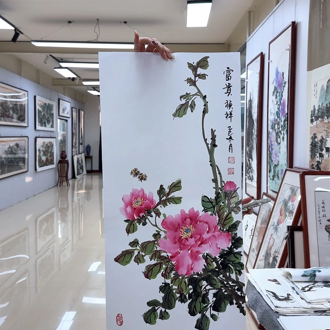 国画国画作品集一个由一