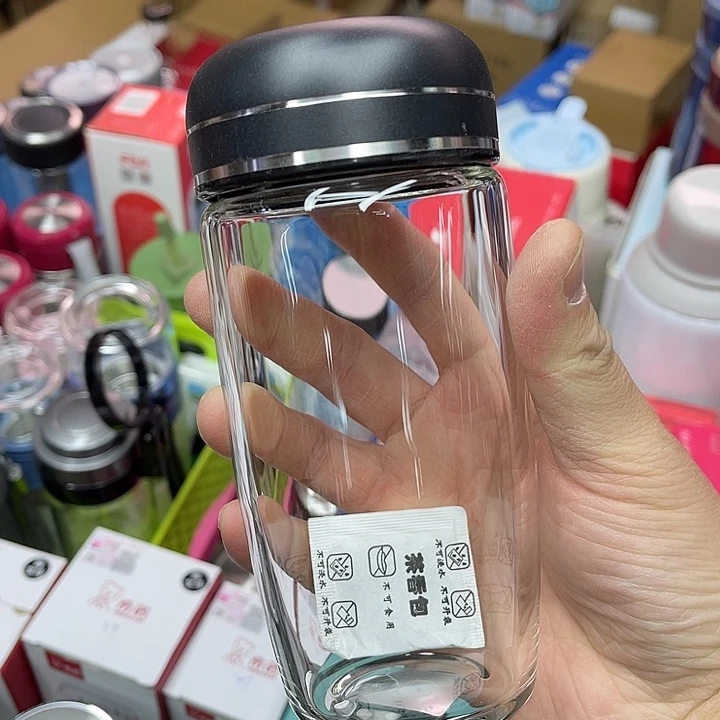 茶隔款玻璃摩妃鹅蛋杯400毫升