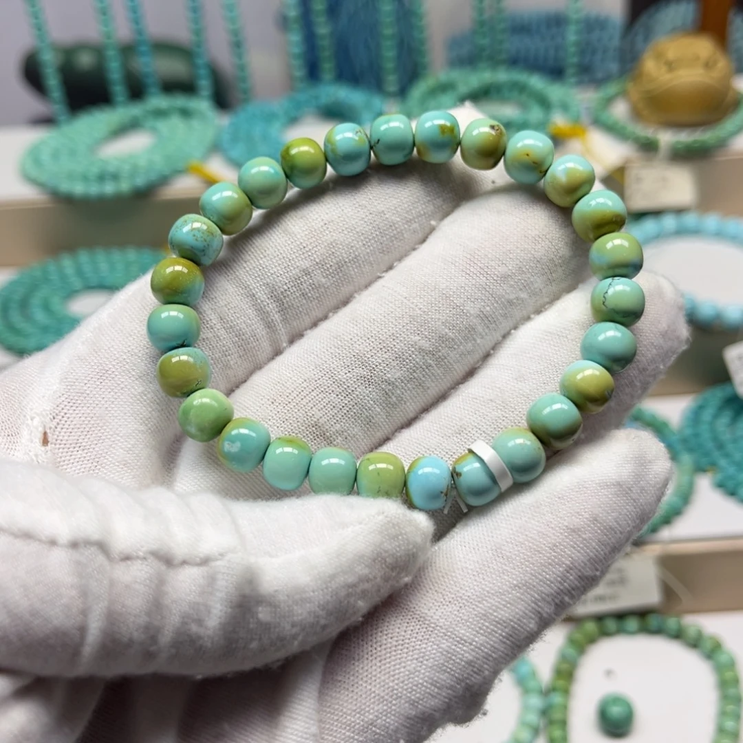 绿松石未镶嵌手链