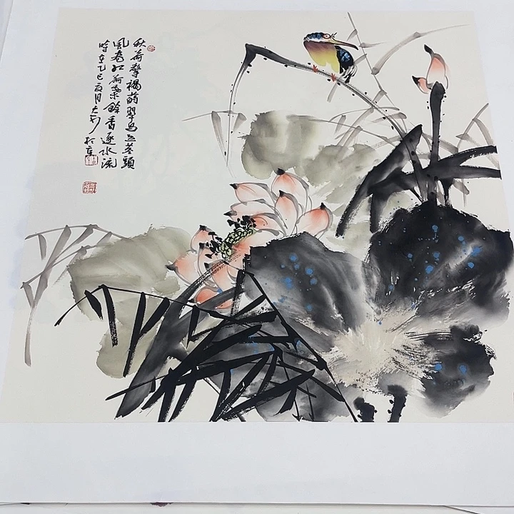 姜奇老师花鸟作品50×50