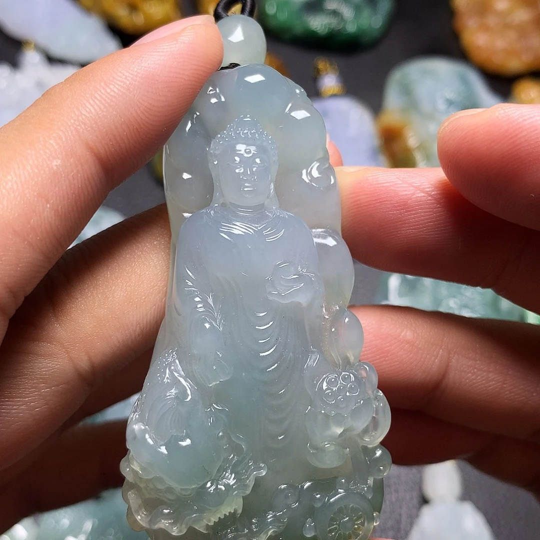 颈饰未镶嵌翡翠翡翠