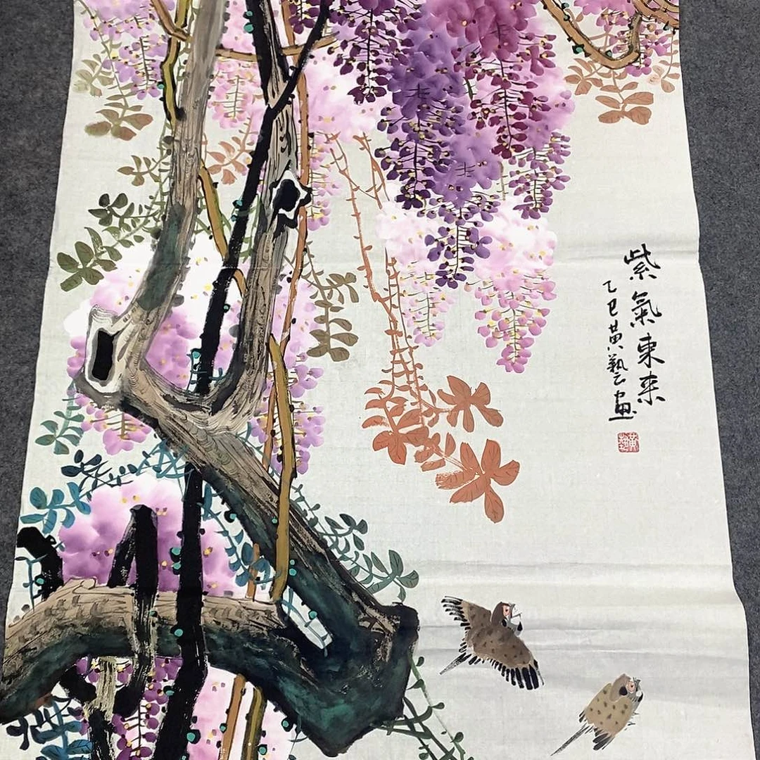 国画国画手绘作品