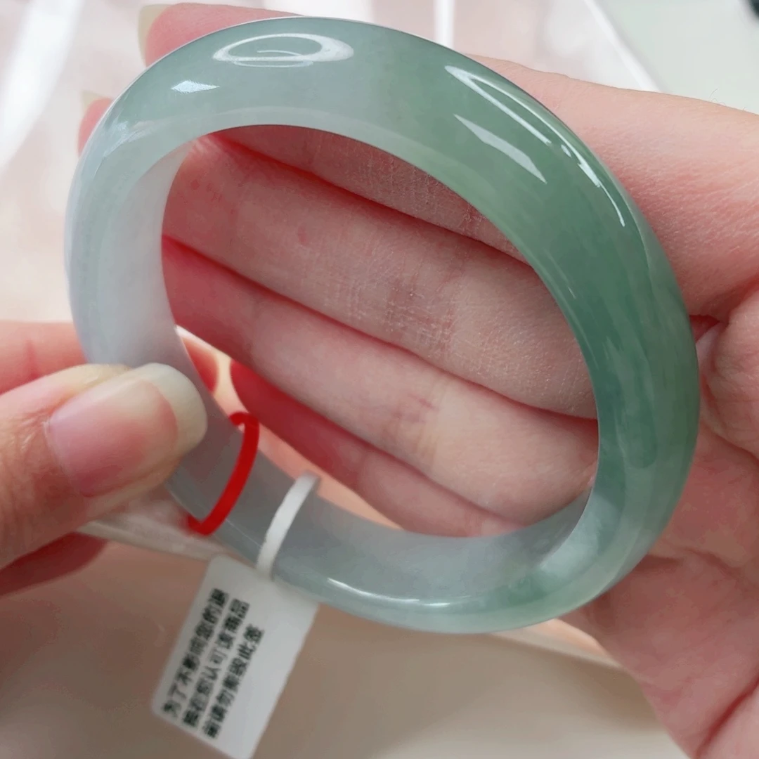 翡翠未镶嵌手镯56.5圈x328 强推