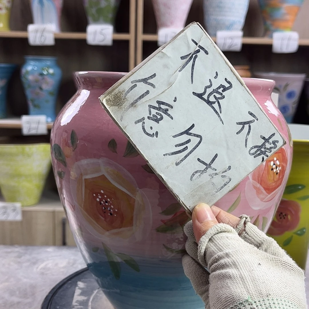 景德镇陶瓷花盆花盆