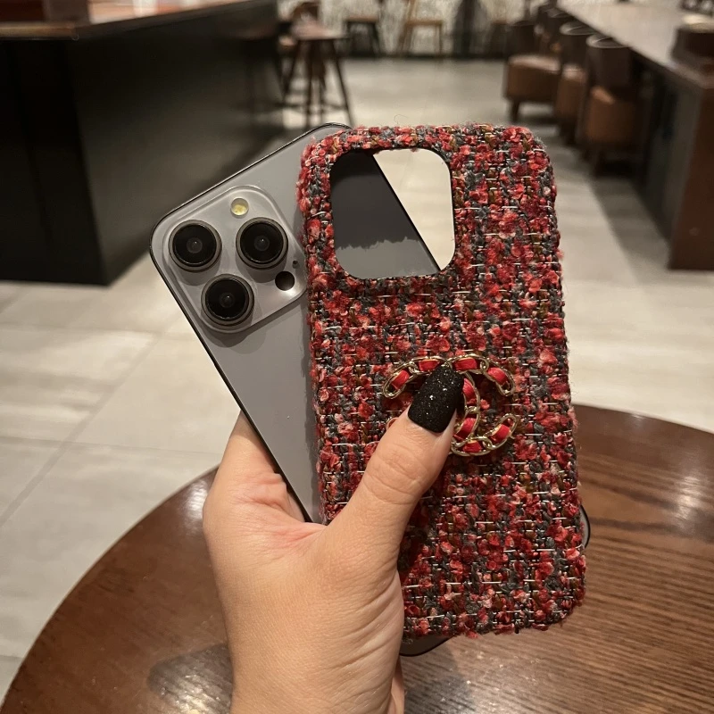【粗花呢系列】适用于iPhone16promax手机壳15/14全包