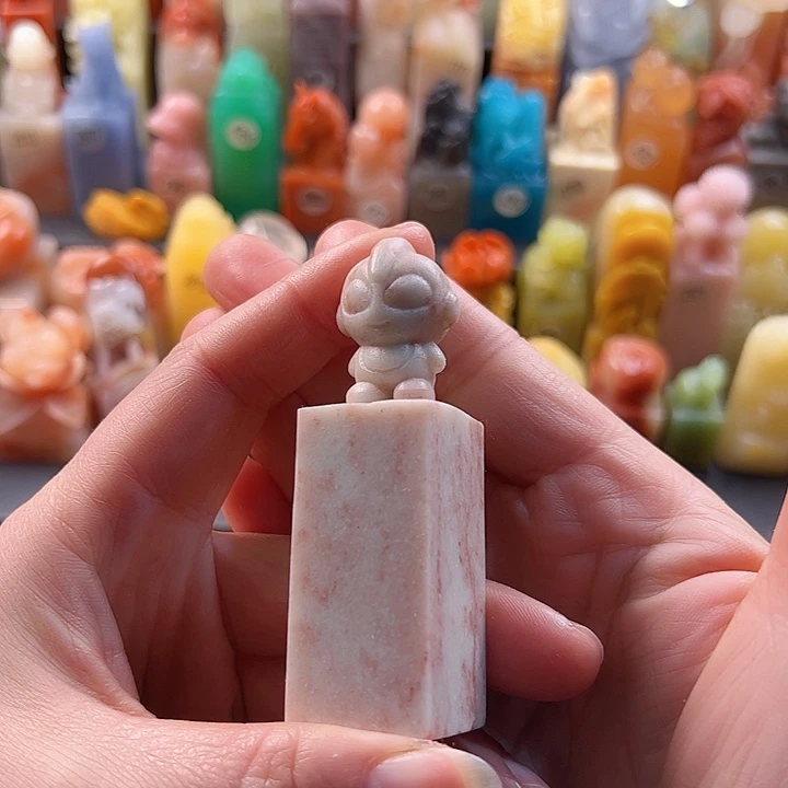 辽宁石印石手工定制2.1厘米，奥特曼，包刻字