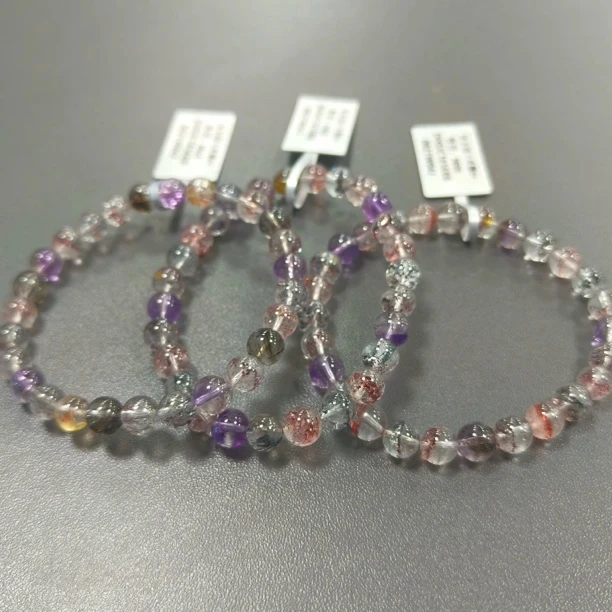 【书记甄选】天然仙女超七单圈手链 多样性发一件 约6mm 1856BB