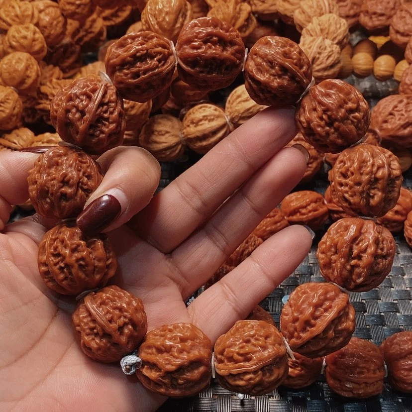 【闪购商品】文玩核桃吊坠珊瑚纹