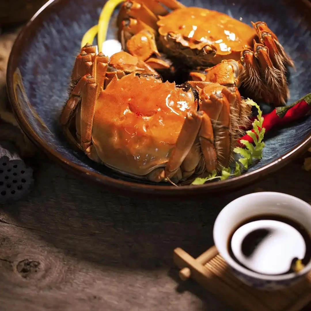 【5.0-4.7两公蟹+4.0-3.7两母蟹 活蟹】6/8/10只装 苏州大闸蟹顺丰京东冷链鲜活到家大闸蟹