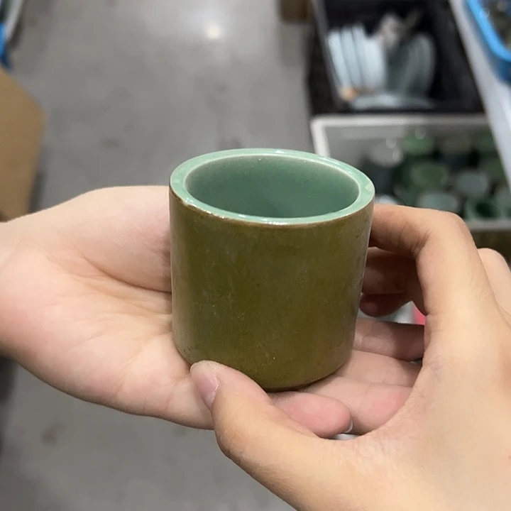 龙泉云间青瓷小米茶器
