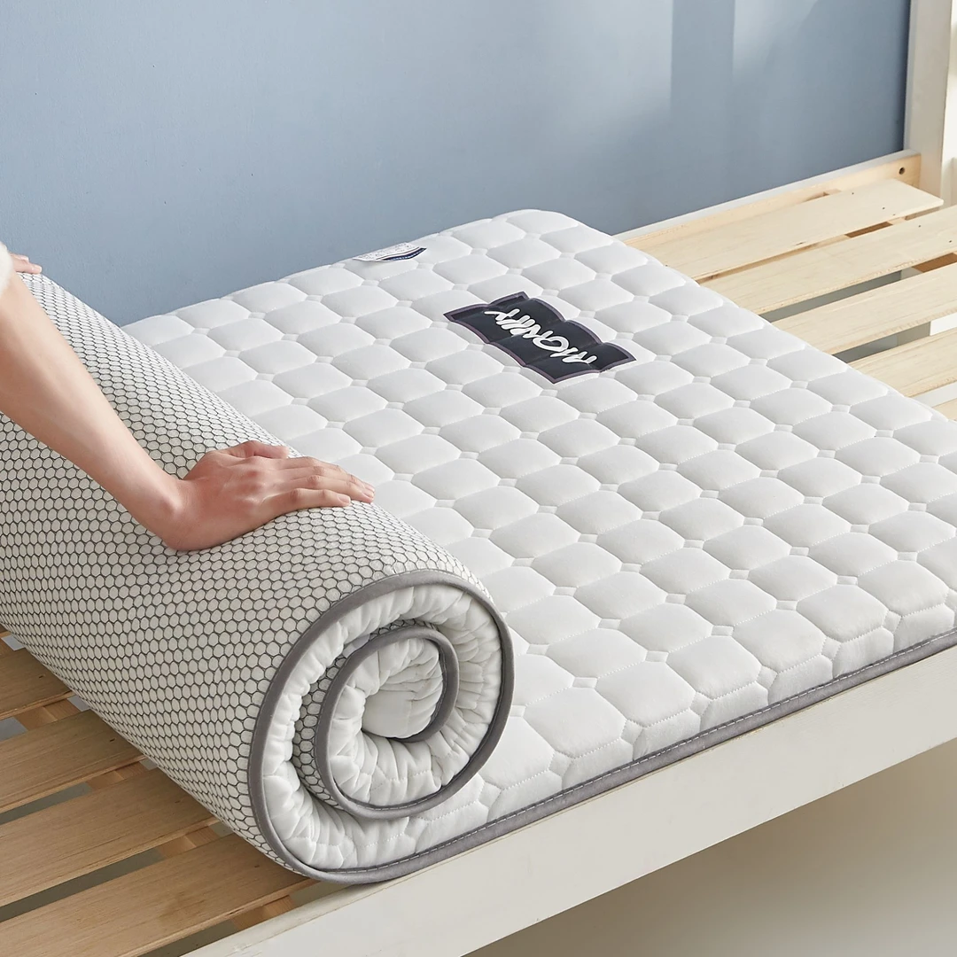 抗压床褥垫子牛奶丝床垫软垫大学生宿舍单人榻榻米海绵垫家用睡垫