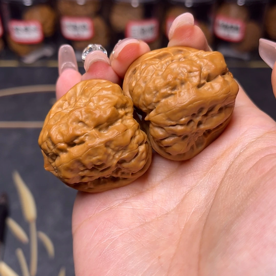 吊坠文玩核桃蛤蟆头肚子42边39