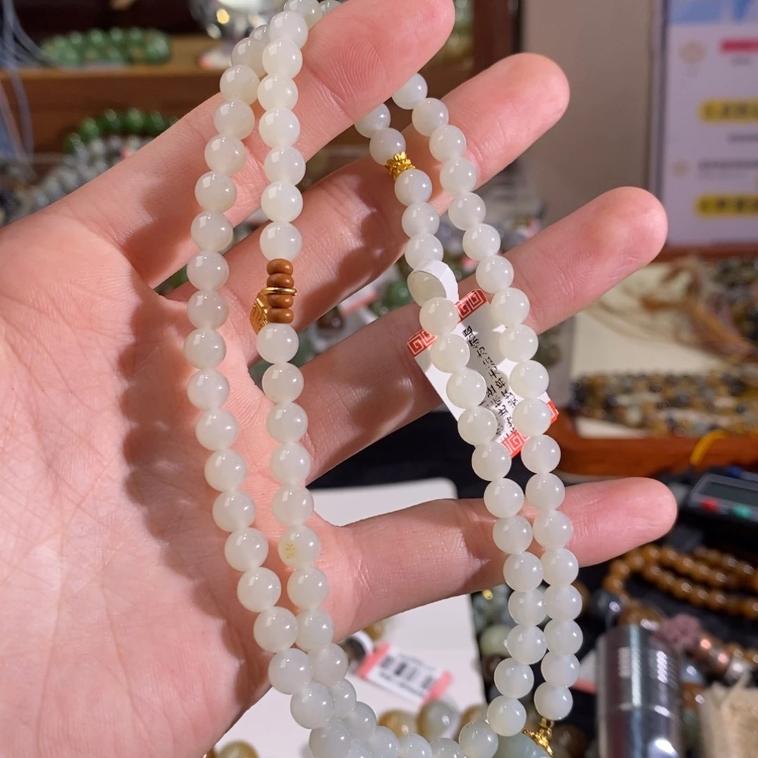 和田玉手链未镶嵌