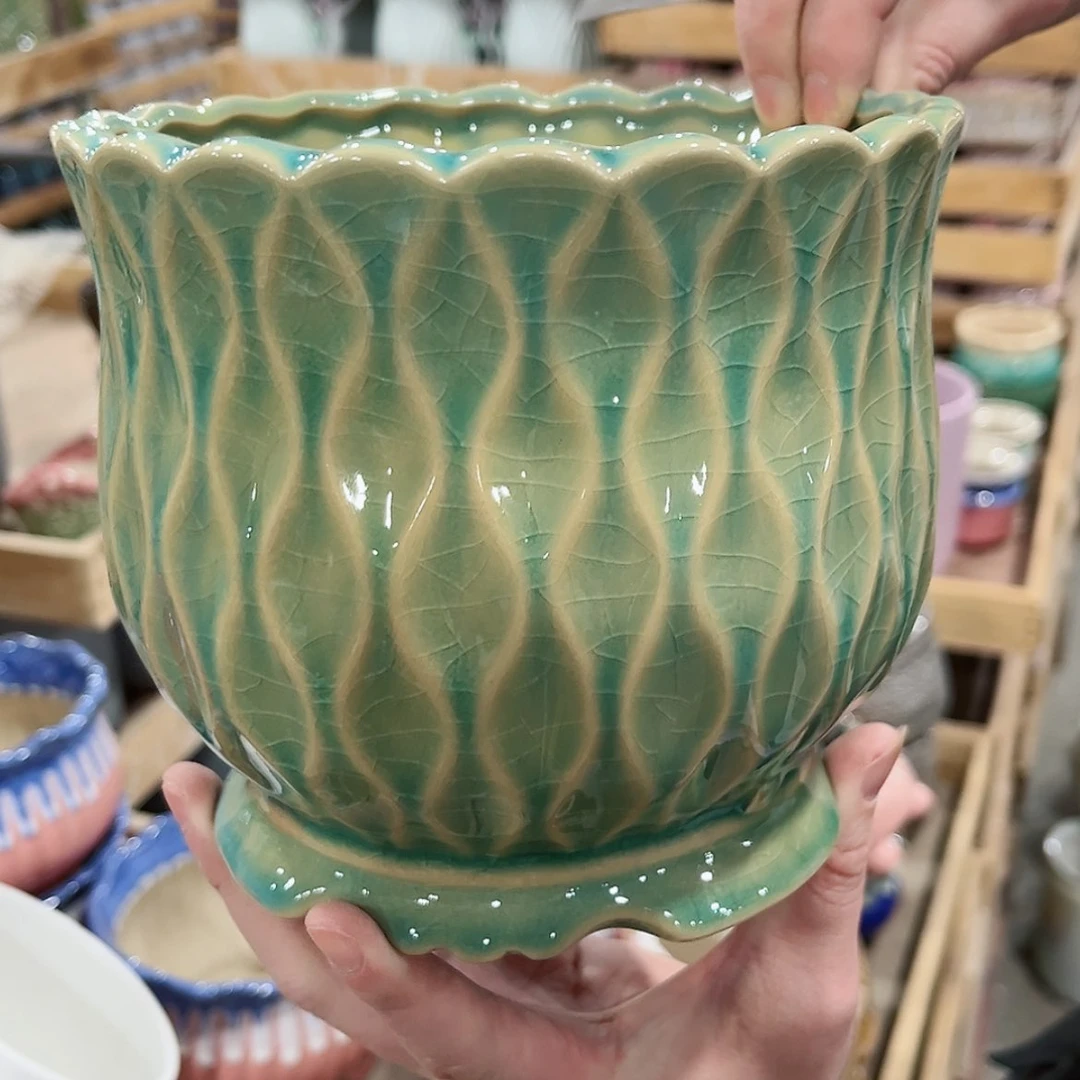 【闪购商品】陶瓷陶瓷多肉植物花盆