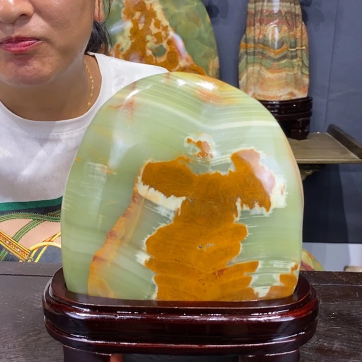 石材精品古青石摆件