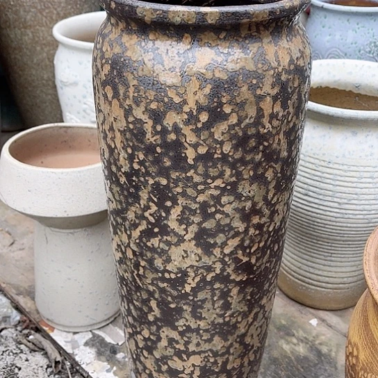 紫砂花盆高度45口径15